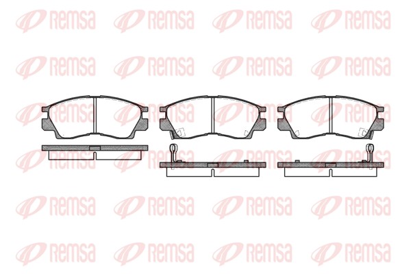 Brake Pad Set, disc brake (0290.02)
