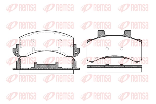 Brake Pad Set, disc brake (0516.00)
