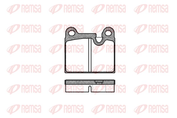 Brake Pad Set, disc brake (0006.80)