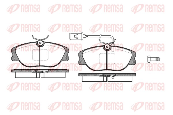 Brake Pad Set, disc brake (0305.02)