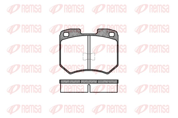 Brake Pad Set, disc brake (0019.00)