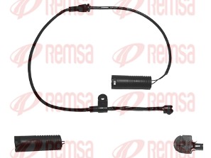 Warning Contact, brake pad wear (001025)