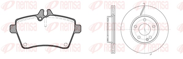 Brake Kit, disc brake (81144.00)
