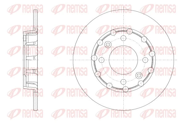 Brake Disc (62539.00)