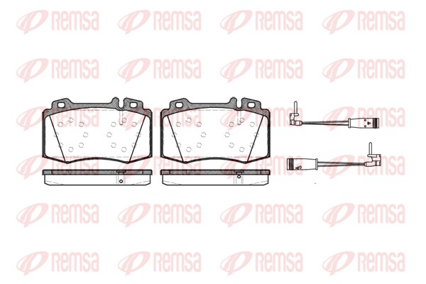 Brake Pad Set, disc brake (0769.02)