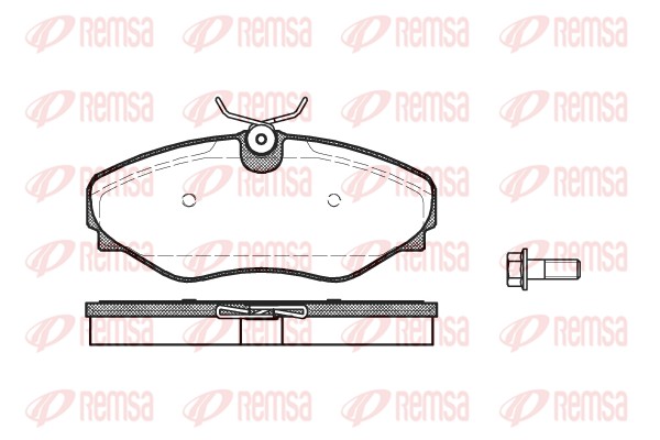 Brake Pad Set, disc brake (0834.20)