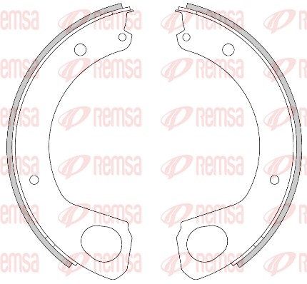 Brake Shoe, parking brake (4468.00)