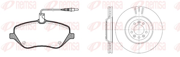 Brake Kit, disc brake (81101.00)