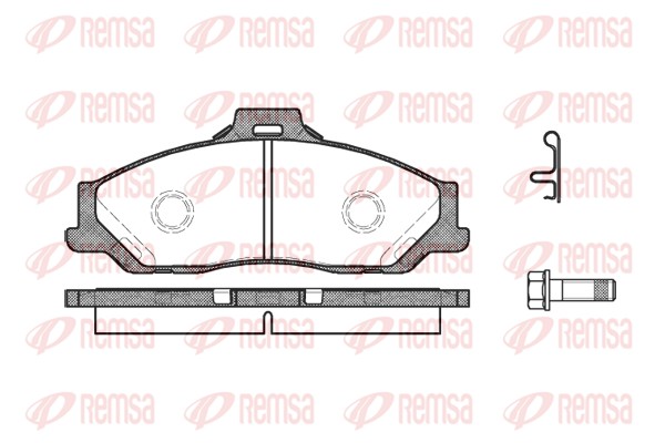 Brake Pad Set, disc brake (0730.01)