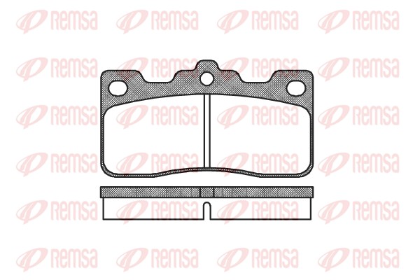 Brake Pad Set, disc brake (0326.00)