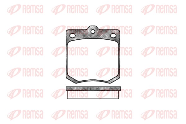 Brake Pad Set, disc brake (0074.00)