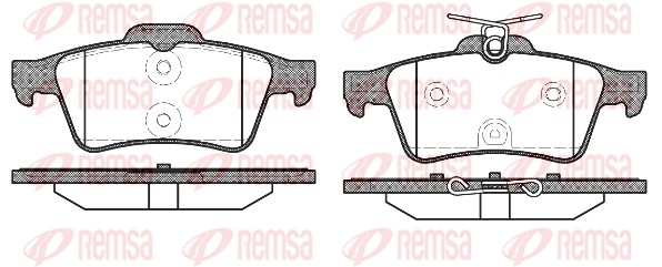 Brake Pad Set, disc brake (0842.40)