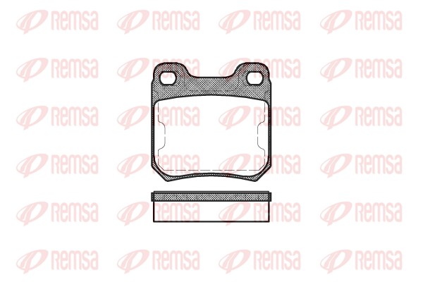 Brake Pad Set, disc brake (0239.50)