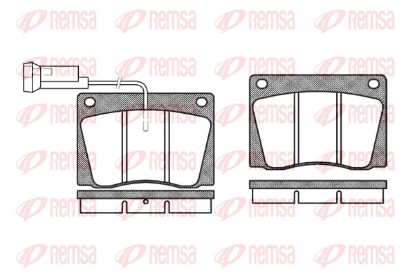 Brake Pad Set, disc brake (0037.02)