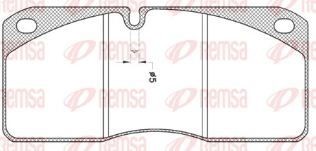 Brake Pad Set, disc brake (JCA 278.21)