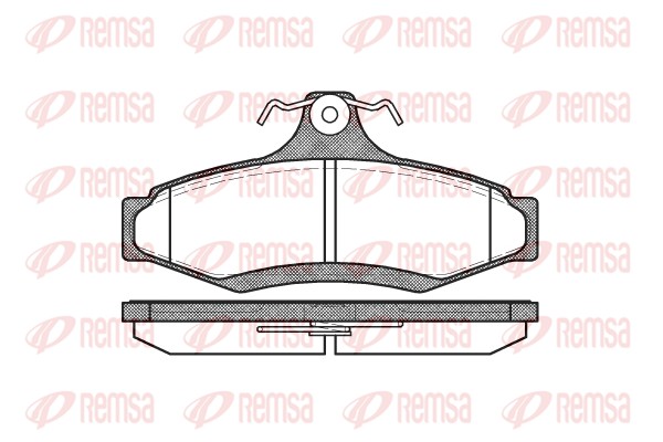 Brake Pad Set, disc brake (0646.10)