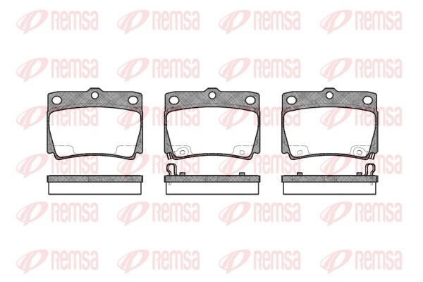 Brake Pad Set, disc brake (0750.02)