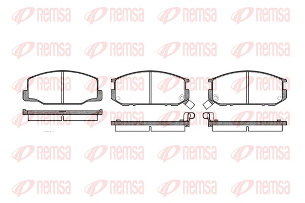 Brake Pad Set, disc brake (0152.02)