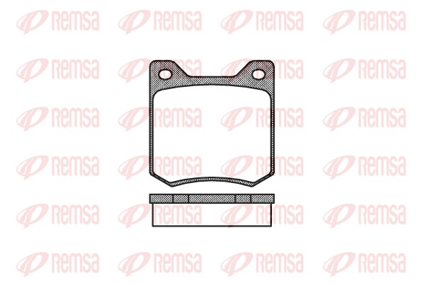 Brake Pad Set, disc brake (0066.00)