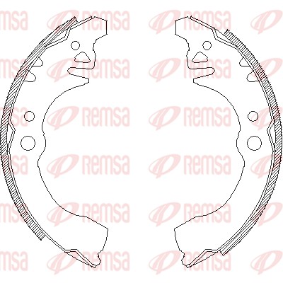 Brake Shoe (4374.00)