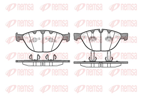 Brake Pad Set, disc brake (0958.10)