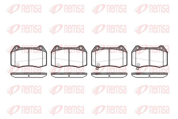 Brake Pad Set, disc brake (0441.32)