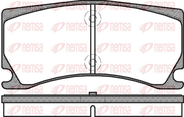Brake Pad Set, disc brake (1378.00)