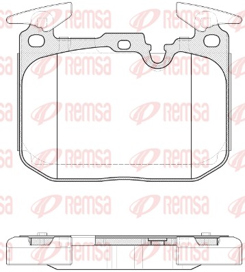 Brake Pad Set, disc brake (1491.10)