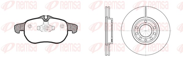 Brake Kit, disc brake (8888.00)