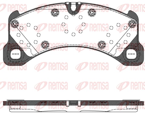 Brake Pad Set, disc brake (1345.50)
