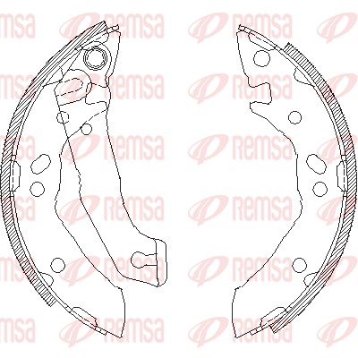 Brake Shoe (4117.00)