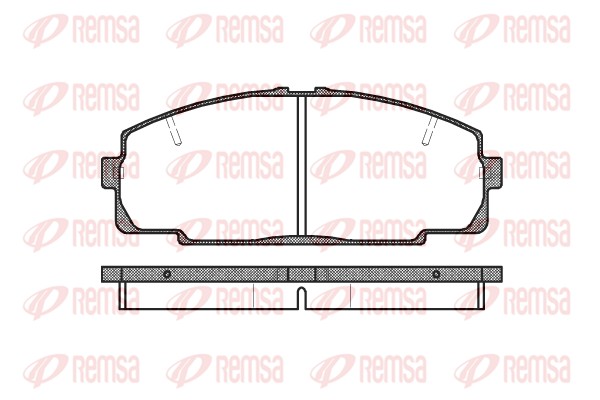 Brake Pad Set, disc brake (0421.20)