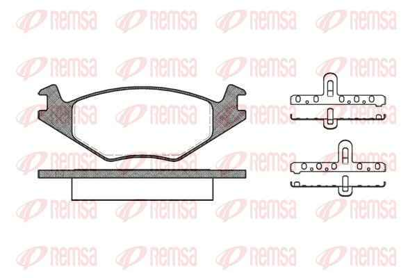 Brake Pad Set, disc brake (0171.20)