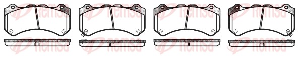Brake Pad Set, disc brake (1376.02)