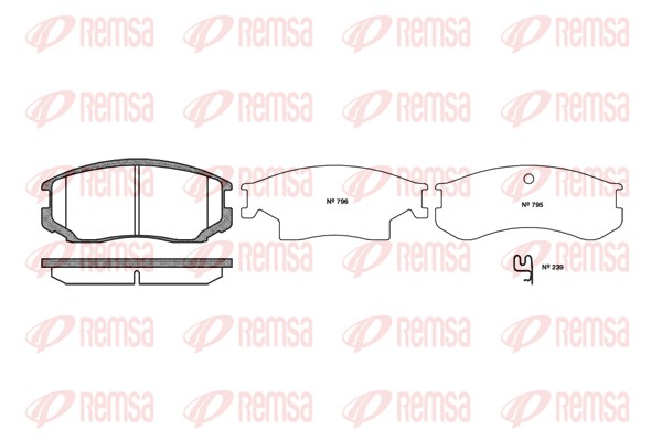 Brake Pad Set, disc brake (0357.22)