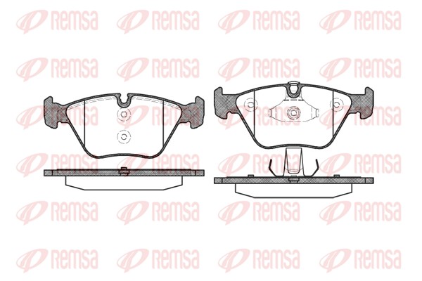 Brake Pad Set, disc brake (0963.10)