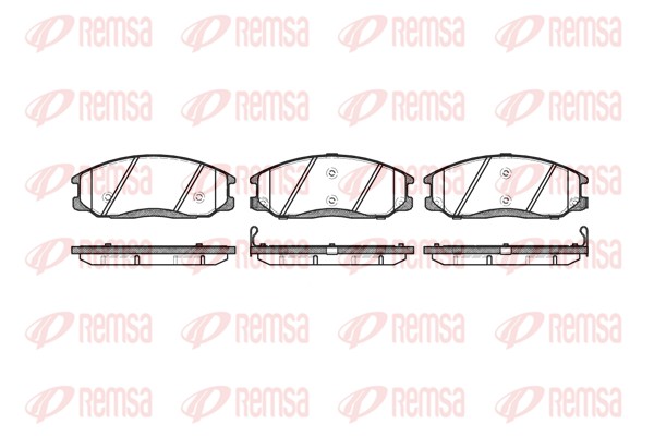 Brake Pad Set, disc brake (0771.02)