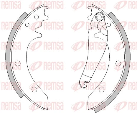 Brake Shoe (4487.00)