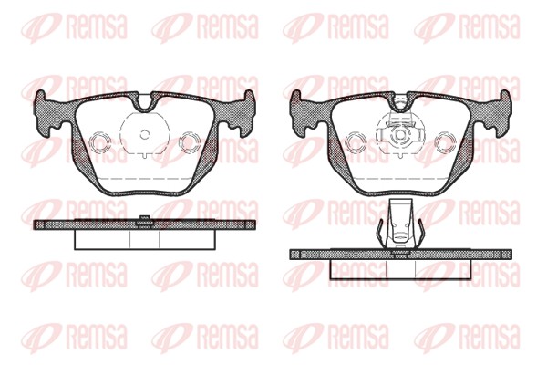 Brake Pad Set, disc brake (0381.20)