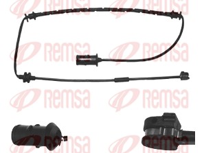 Warning Contact, brake pad wear (001061)