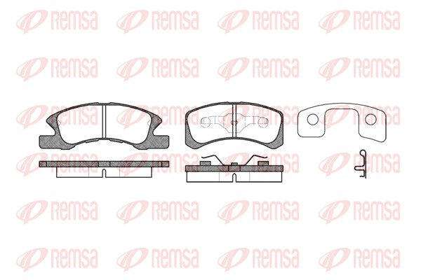 Brake Pad Set, disc brake (1111.02)