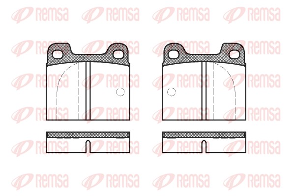 Brake Pad Set, disc brake (0003.00)