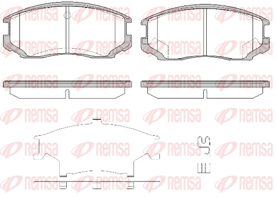 Brake Pad Set, disc brake (0357.32)