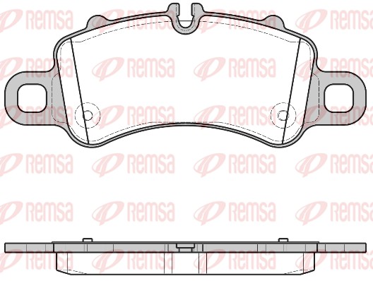 Brake Pad Set, disc brake (1713.00)
