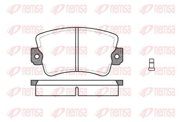 Brake Pad Set, disc brake (0061.02)