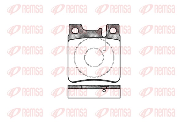Brake Pad Set, disc brake (0407.00)