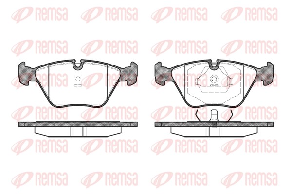Brake Pad Set, disc brake (0270.00)