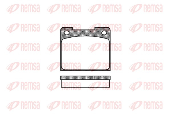 Brake Pad Set, disc brake (0039.00)