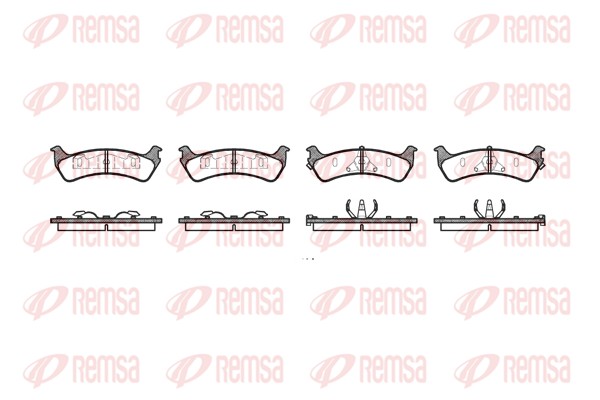 Brake Pad Set, disc brake (0617.12)