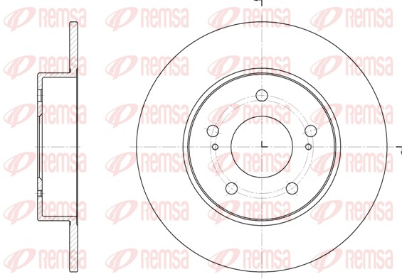 Brake Disc (6909.00)